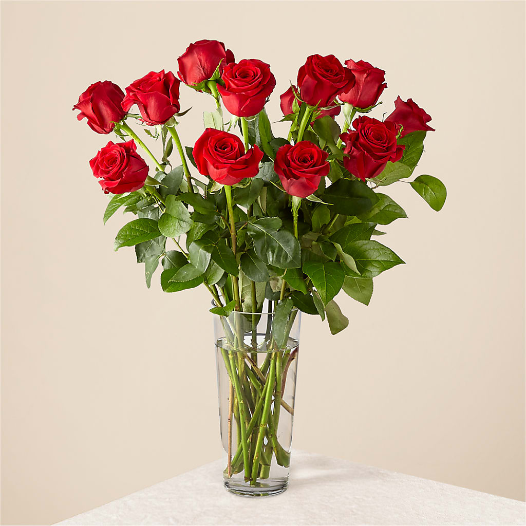 Long Stem Red Rose Bouquet – Tda Balloons, Taylors SC