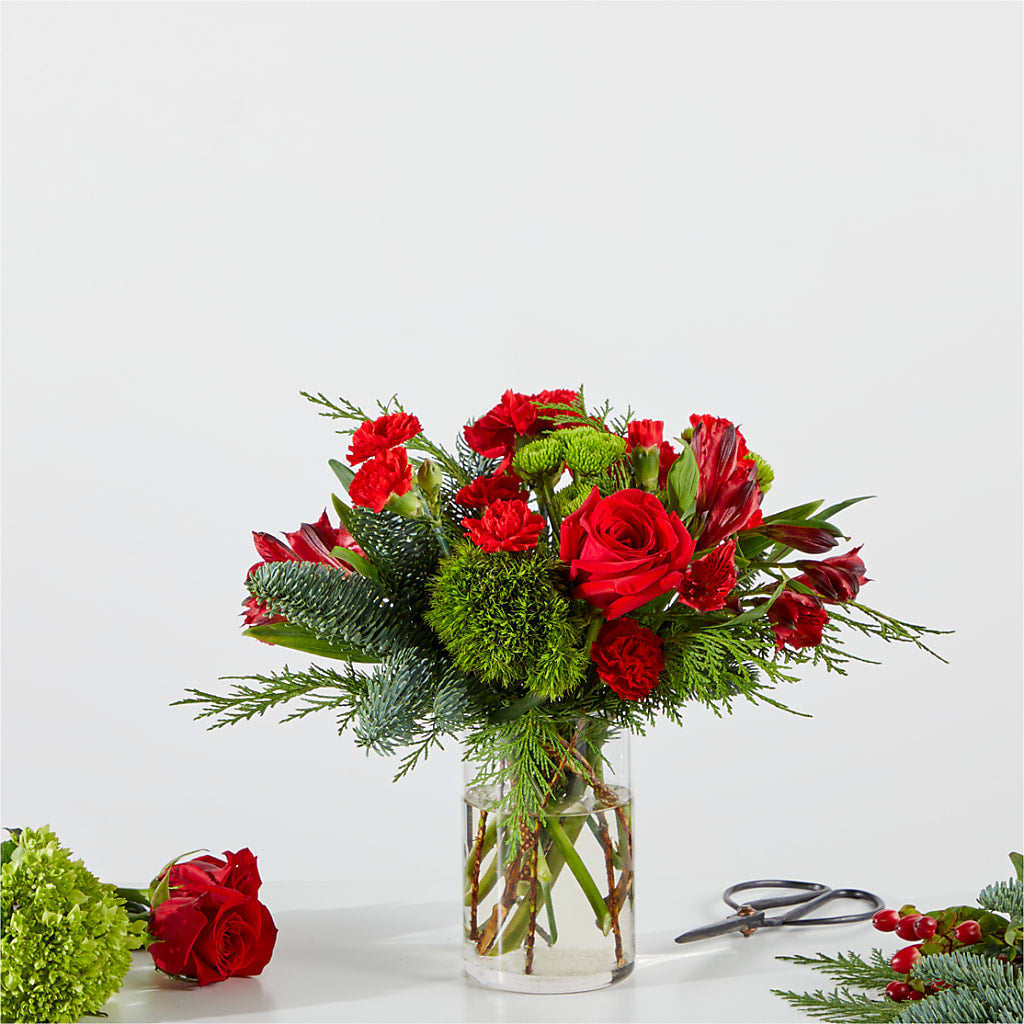 Merry Moment Bouquet – A Florist Original – Tda Balloons, Taylors SC