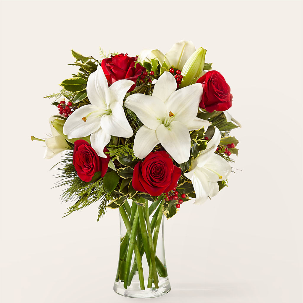 Sparkling Snowflakes Bouquet – Tda Balloons, Taylors SC