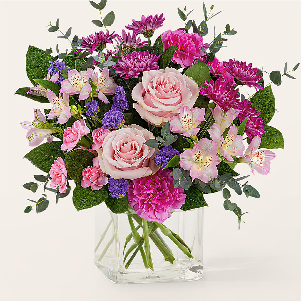 Rosy Radiance Bouquet – Tda Balloons, Taylors SC