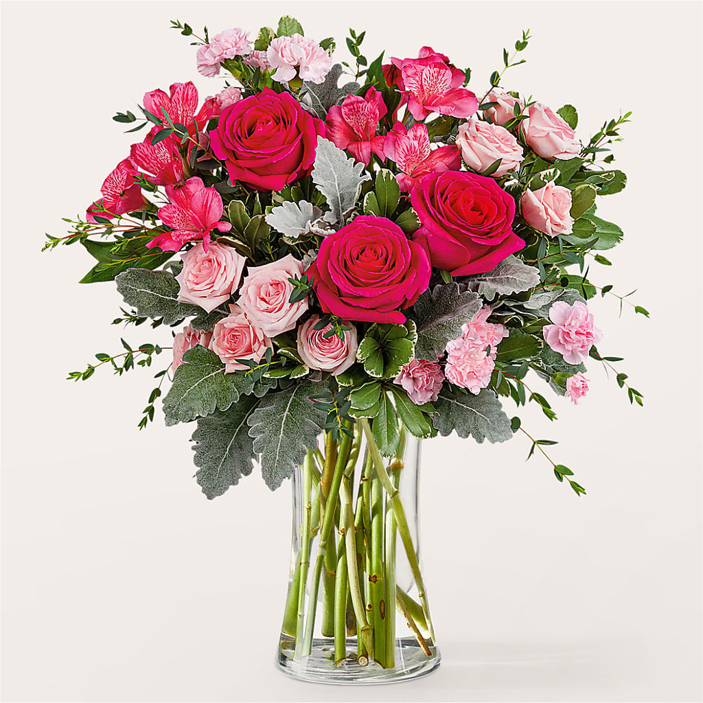 Tickled Pink Bouquet – Tda Balloons, Taylors SC
