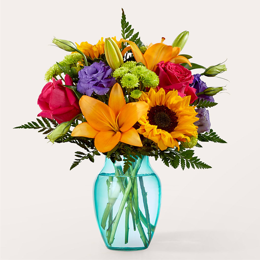 Double Rainbow Bouquet – Tda Balloons, Taylors SC