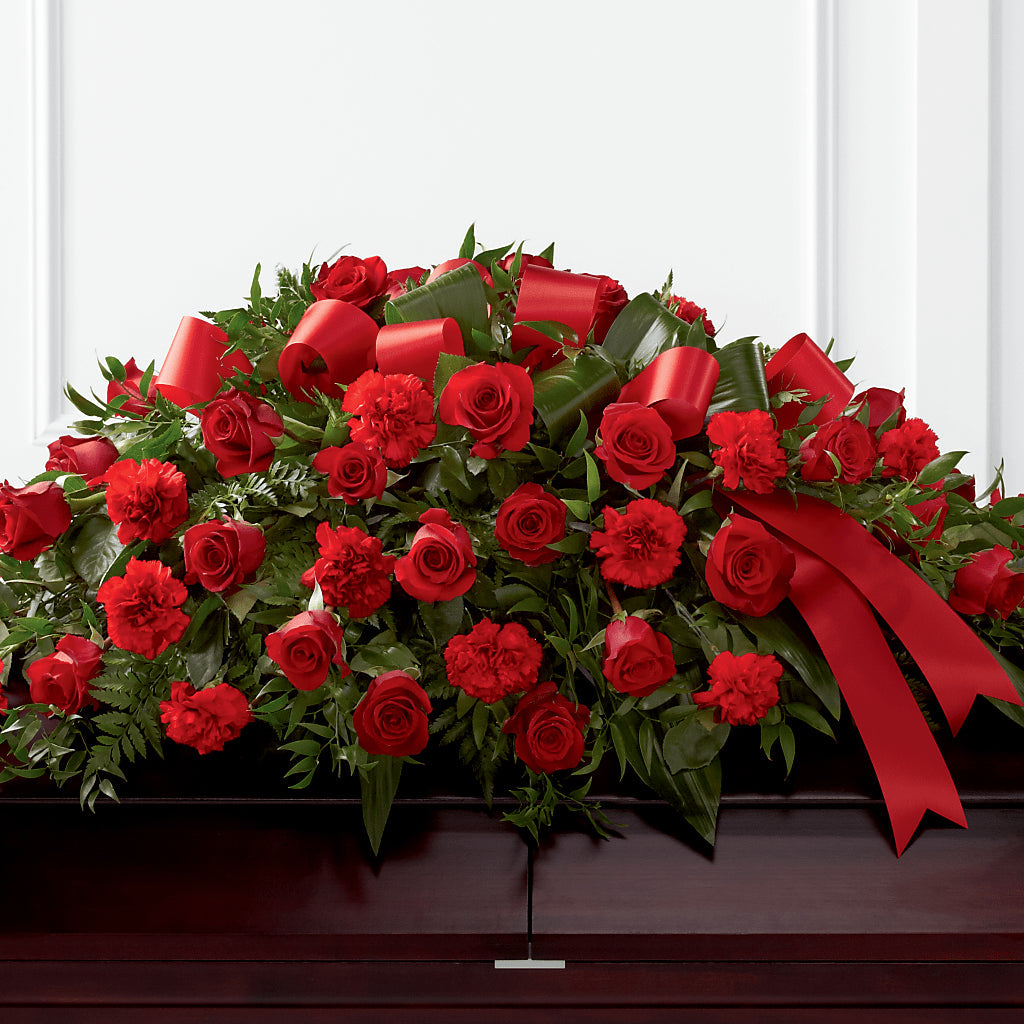 Tribute of Life Casket Spray – Tda Balloons, Taylors SC