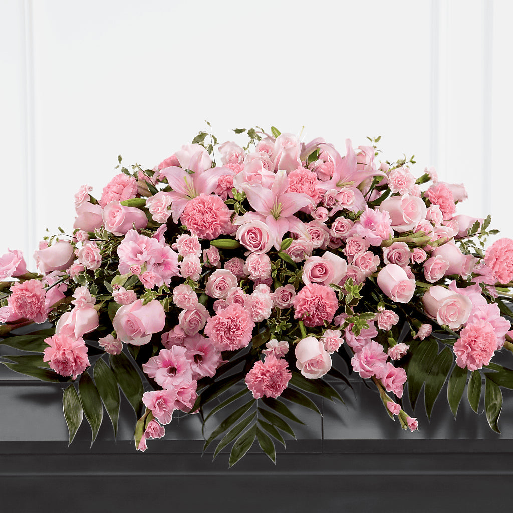 Garden of Comfort Casket Spray (Standard) – Tda Balloons, Taylors SC