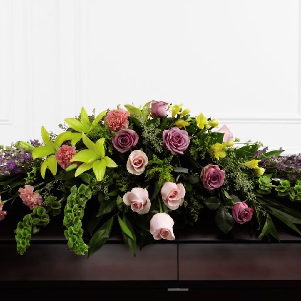 Forever Beloved Casket Spray – Tda Balloons, Taylors SC