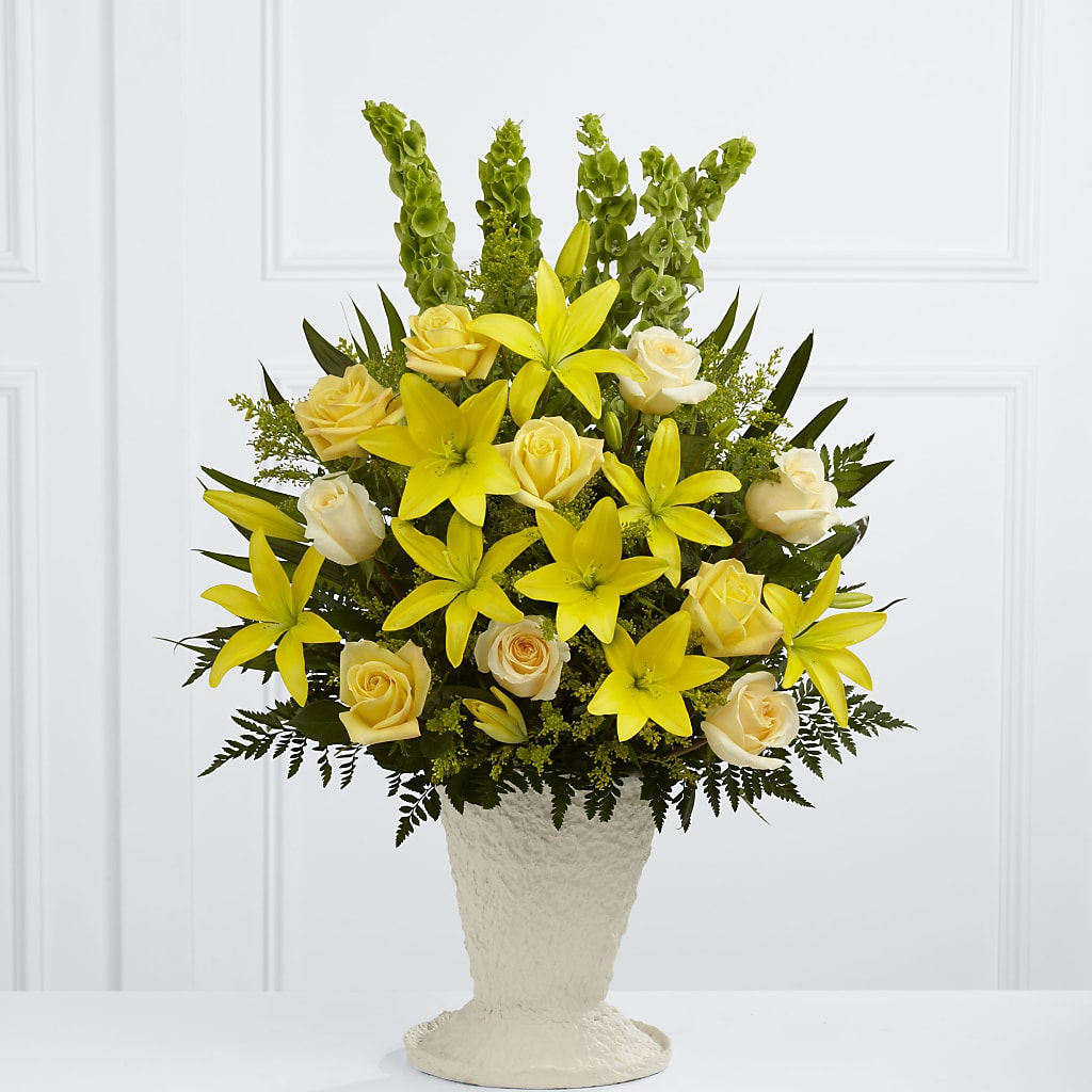 Golden Memories Arrangement – Tda Balloons, Taylors SC