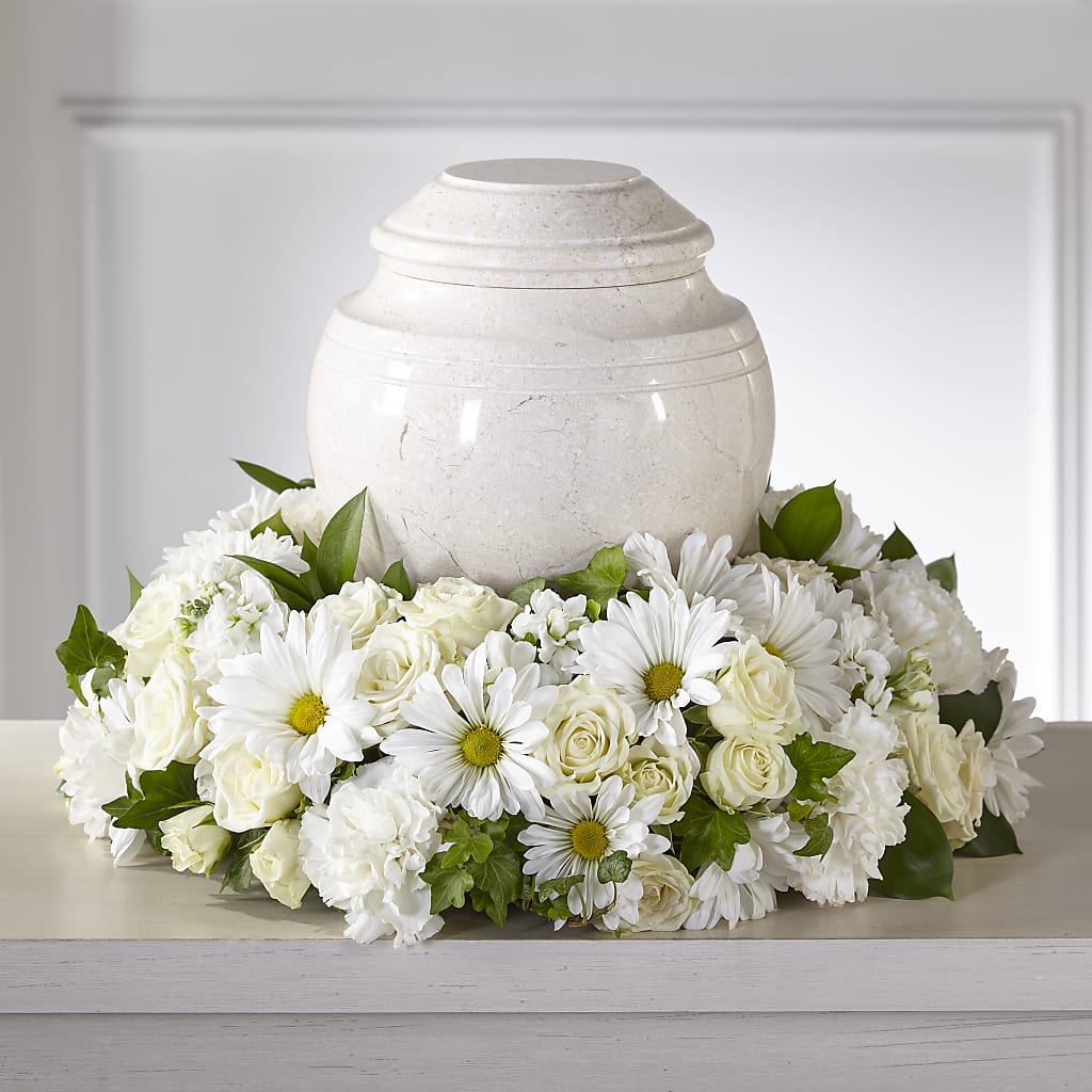 Ivory Gardens Cremation Adornment – Tda Balloons, Taylors SC