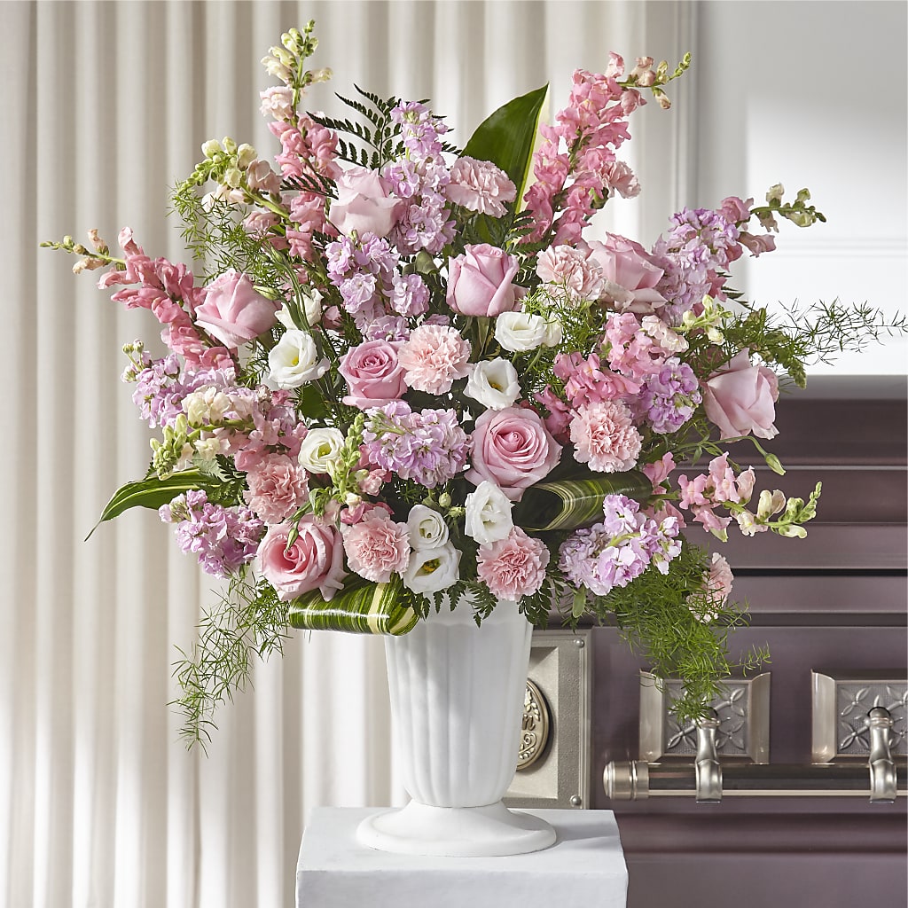 Divine Comfort Arrangement – Tda Balloons, Taylors SC