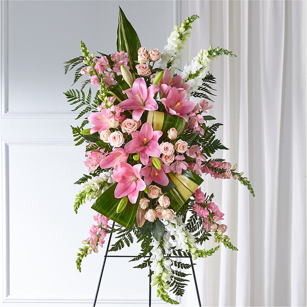 Elegant Embrace Standing Spray – Tda Balloons, Taylors SC
