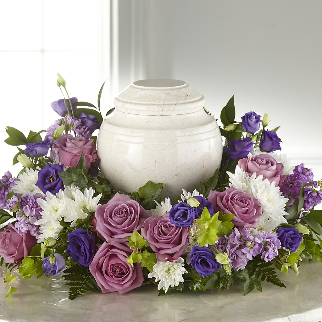 Blooming Sympathy Cremation Adornment – Tda Balloons, Taylors SC