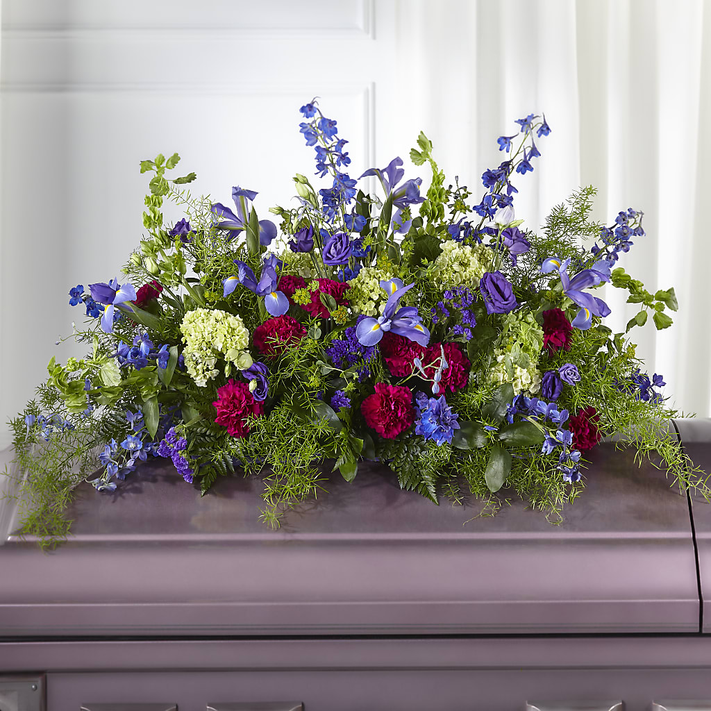 Always Treasured Casket Spray – Tda Balloons, Taylors SC