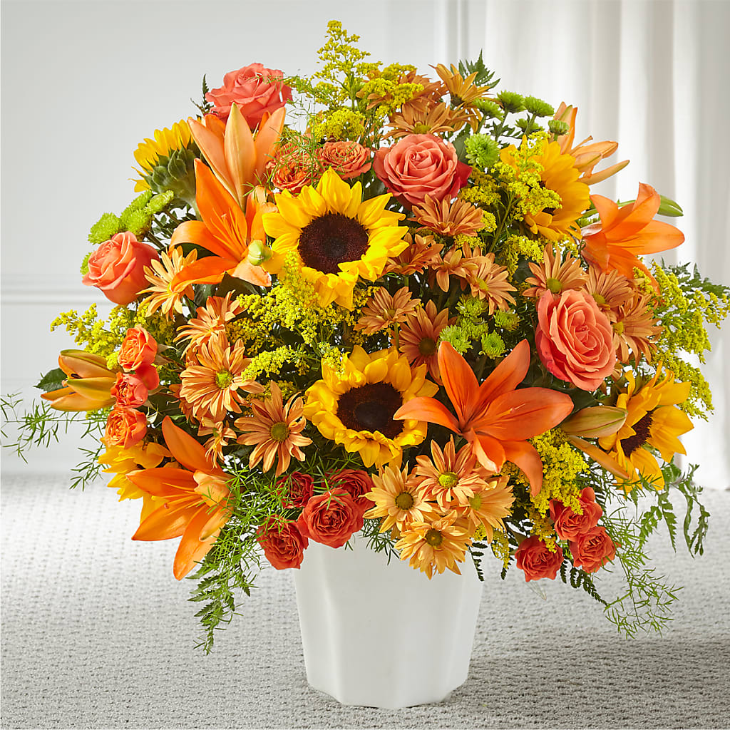 Harvest Thoughts Floor Basket – Tda Balloons, Taylors SC
