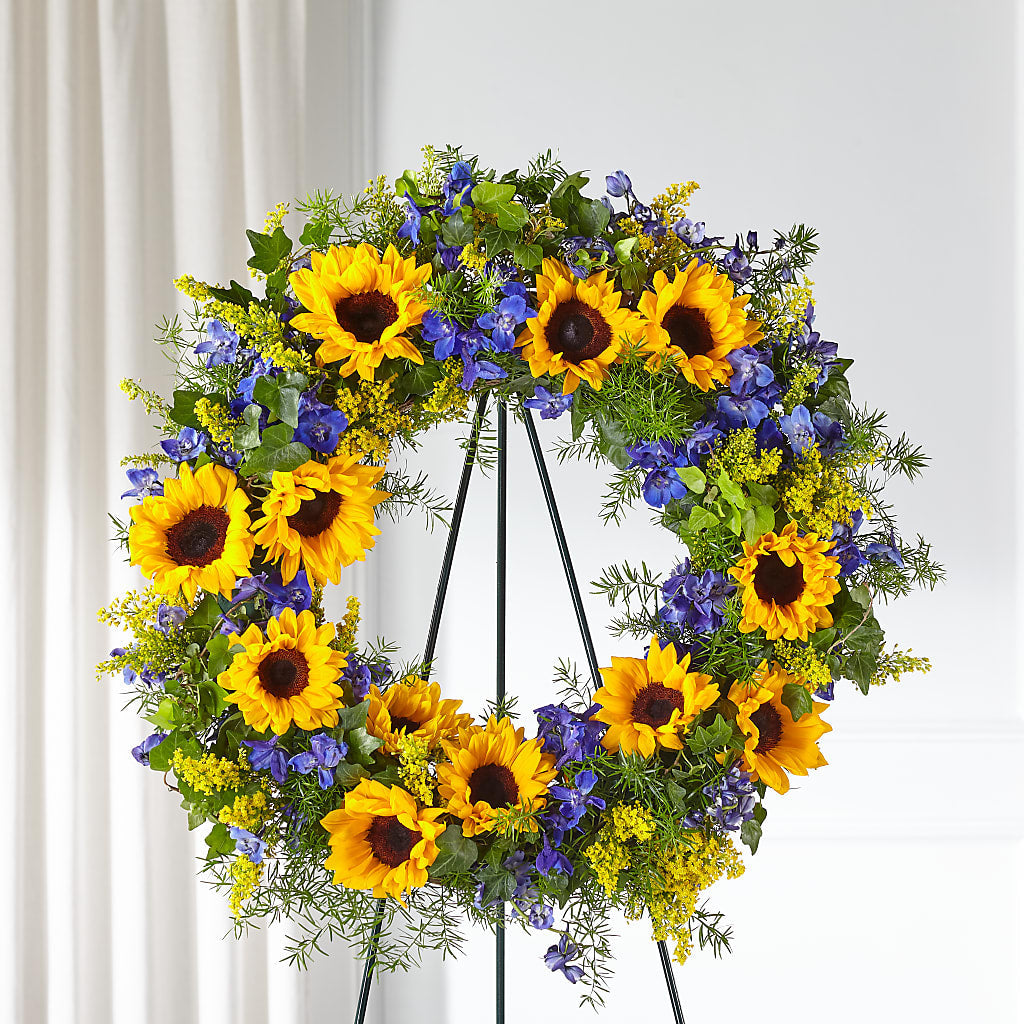 Bright Rays Wreath – Tda Balloons, Taylors SC