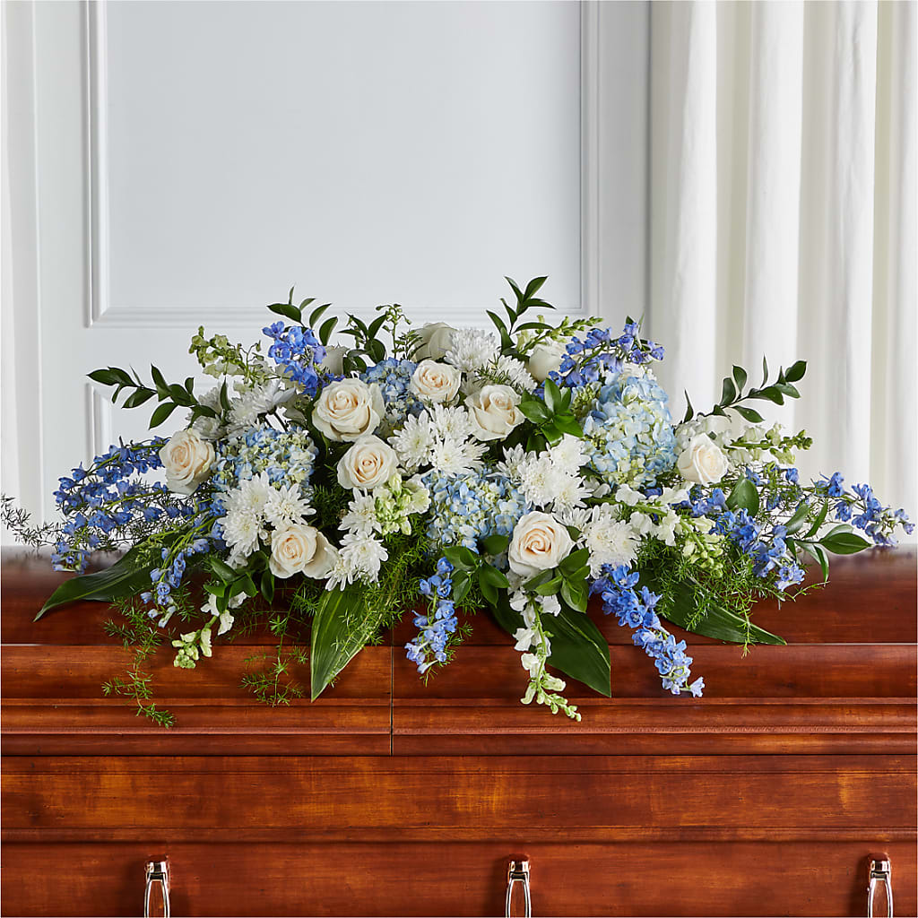 Timeless Essence Casket Spray – Tda Balloons, Taylors SC