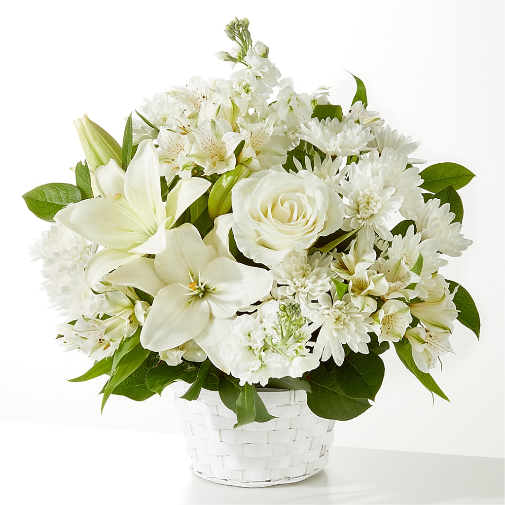 Peaceful Reflections Arrangement – Tda Balloons, Taylors SC