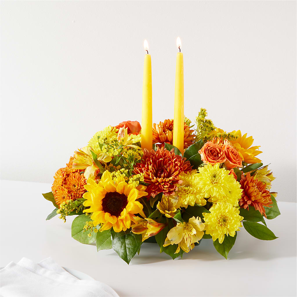 Autumn Harmony Centerpiece – Tda Balloons, Taylors SC