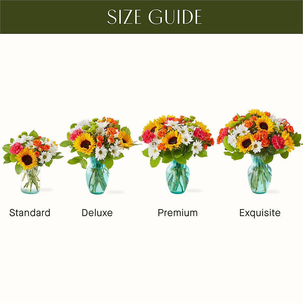 Sun-drenched Blooms Bouquet – Tda Balloons, Taylors SC
