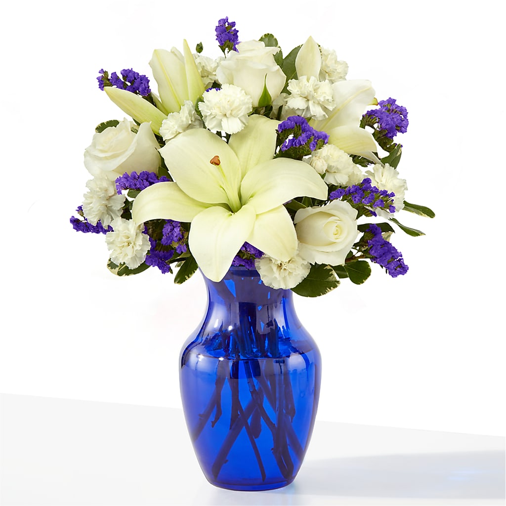 Sapphire Rush Bouquet – Tda Balloons, Taylors SC