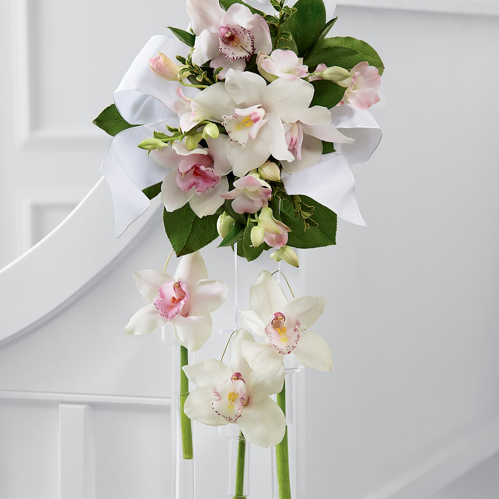 Perfect Entrance Pew Arrangement – Tda Balloons, Taylors SC