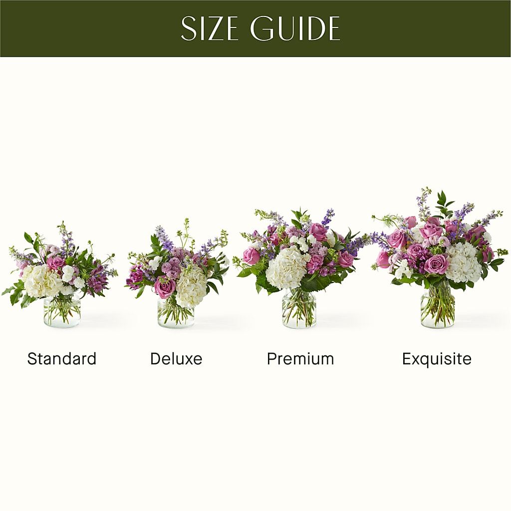 Violet Caress Bouquet –  Tda Balloons, Taylors SC