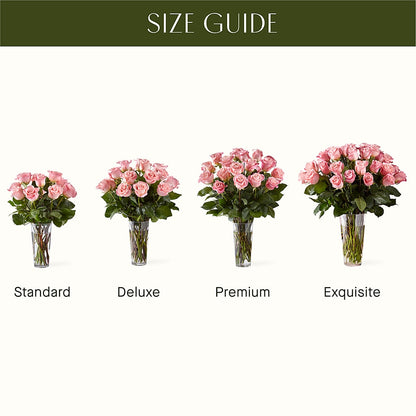 Long Stem Pink Rose Bouquet –  Tda Balloons, Taylors SC