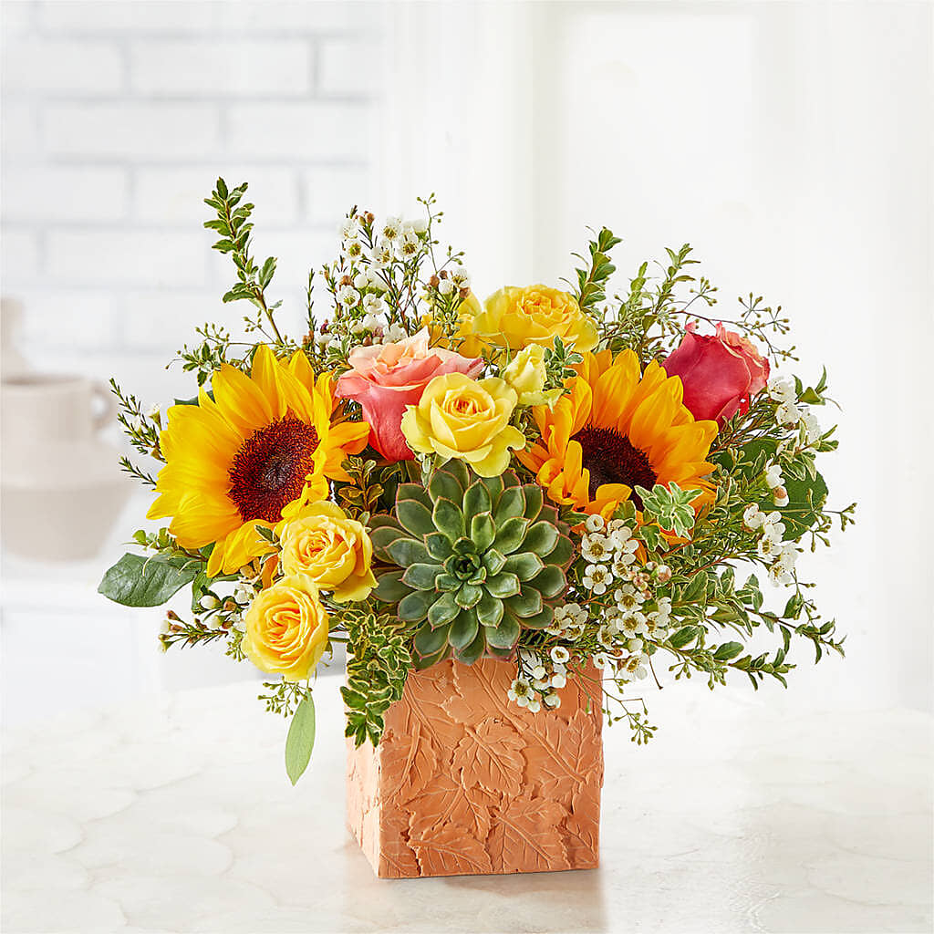 Sunflower Season Bouquet –  Tda Balloons, Taylors SC