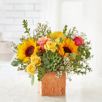 Sunflower Season Bouquet –  Tda Balloons, Taylors SC