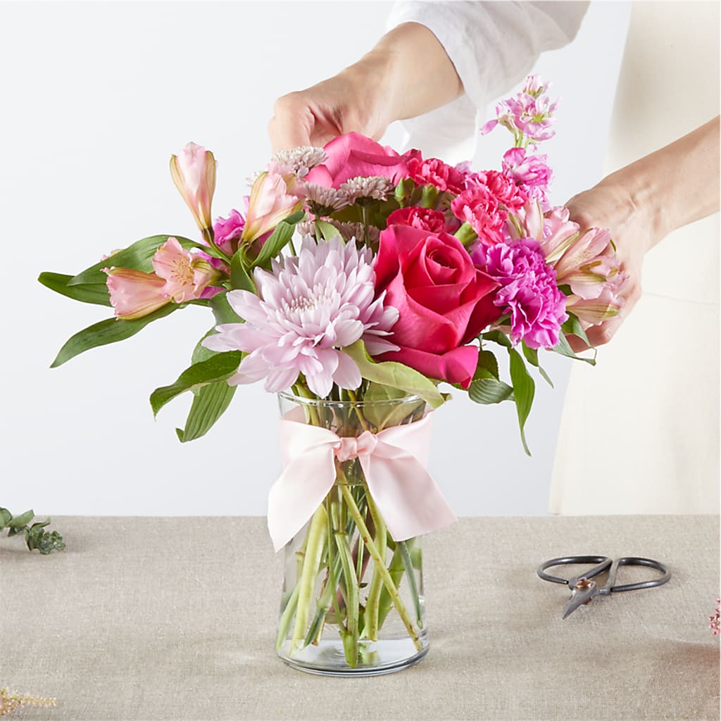 Pink Ribbon - A Florist Original –  Tda Balloons, Taylors SC