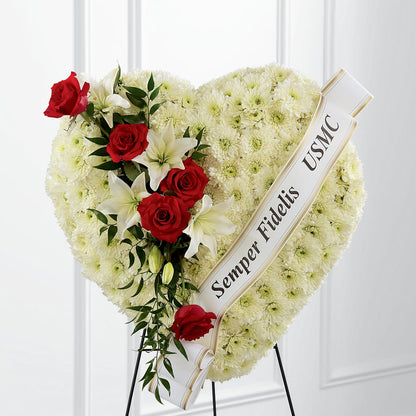 Heartfelt Hero Standing Heart –  Tda Balloons, Taylors SC