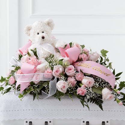 Touch of Sympathy Casket Spray –  Tda Balloons, Taylors SC