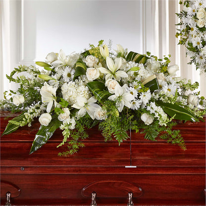 Abundance Casket Spray –  Tda Balloons, Taylors SC