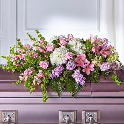 Life's Gratitude Casket Spray –  Tda Balloons, Taylors SC