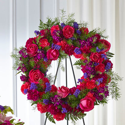 Calming Colors Wreath –  Tda Balloons, Taylors SC