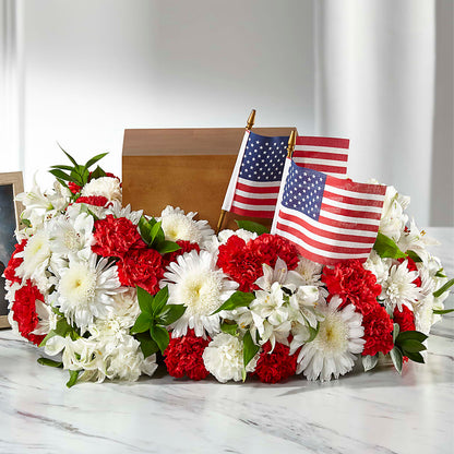 Spirit of Patriotism Cremation Adornment –  Tda Balloons, Taylors SC