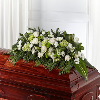 Hopeful Gesture Casket Spray –  Tda Balloons, Taylors SC
