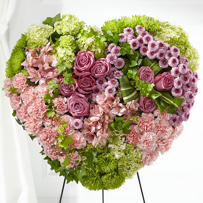 Heartwarming Standing Heart –  Tda Balloons, Taylors SC