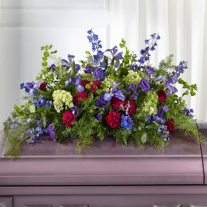 Always Treasured Casket Spray –  Tda Balloons, Taylors SC