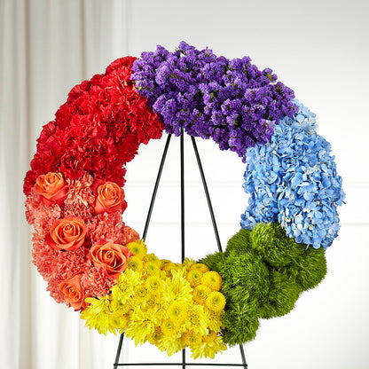 Circle of Love Wreath –  Tda Balloons, Taylors SC
