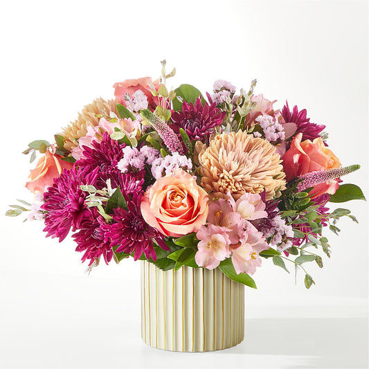 Berry Cobbler Bouquet with Ivory Vase –  Tda Balloons, Taylors SC