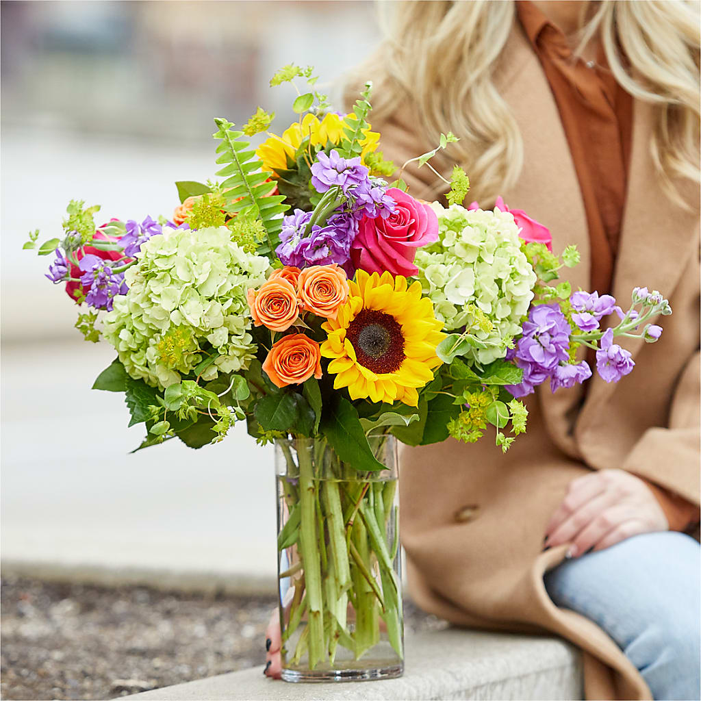 Vibrant Greetings Bouquet –  Tda Balloons, Taylors SC