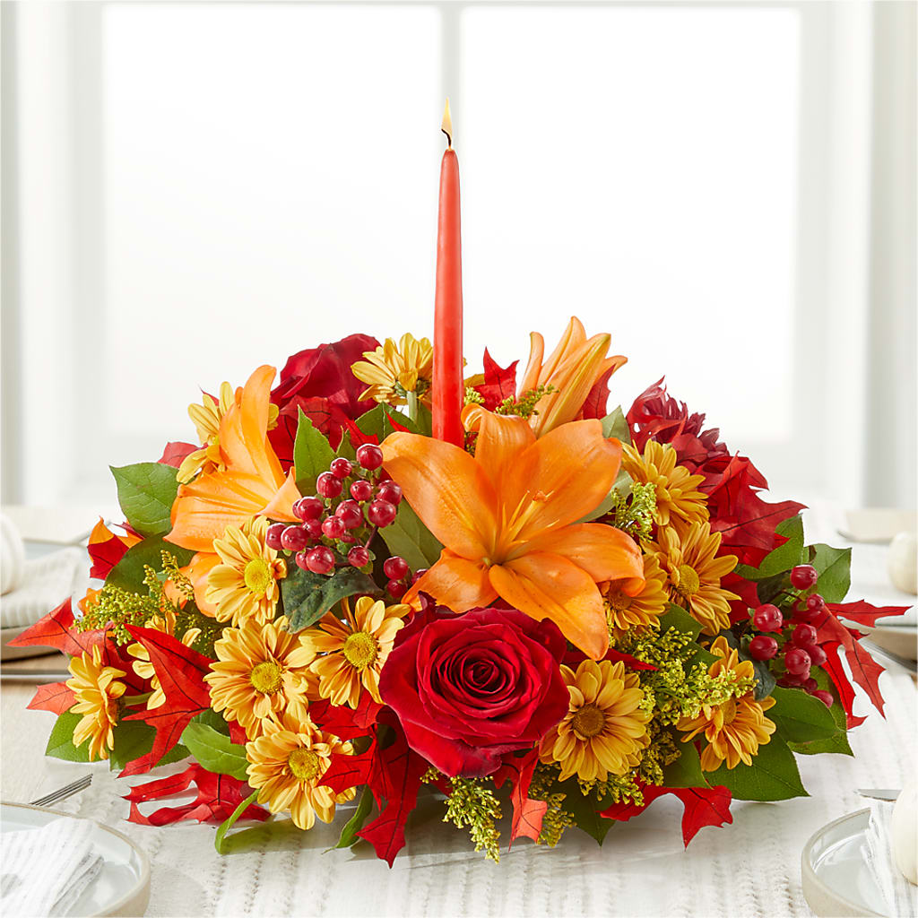 Autumn's Embrace Centerpiece –  Tda Balloons, Taylors SC