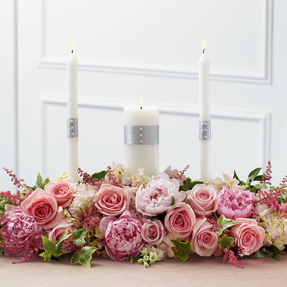 Worldwide Romance Unity Candle Arrangement –  Tda Balloons, Taylors SC