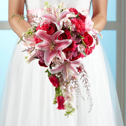Lily & Rose Bouquet –  Tda Balloons, Taylors SC