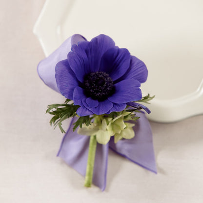 Purple Passion Boutonniere –  Tda Balloons, Taylors SC