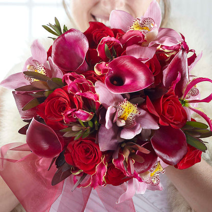 Heart of Hearts Bouquet –  Tda Balloons, Taylors SC